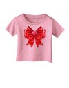 Valentine's Day Heart Bow Infant T-Shirt-Infant T-Shirt-TooLoud-Candy-Pink-06-Months-Davson Sales