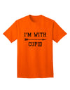 Valentine's Day Special: Embrace Love with the I'm With Cupid Adult T-Shirt by TooLoud-Mens T-shirts-TooLoud-Orange-Small-Davson Sales