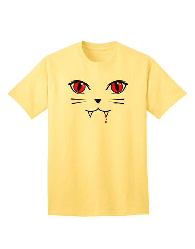 Vamp Kitty Adult T-Shirt-unisex t-shirt-TooLoud-Yellow-Small-Davson Sales