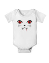 Vamp Kitty Baby Romper Bodysuit-Baby Romper-TooLoud-White-06-Months-Davson Sales