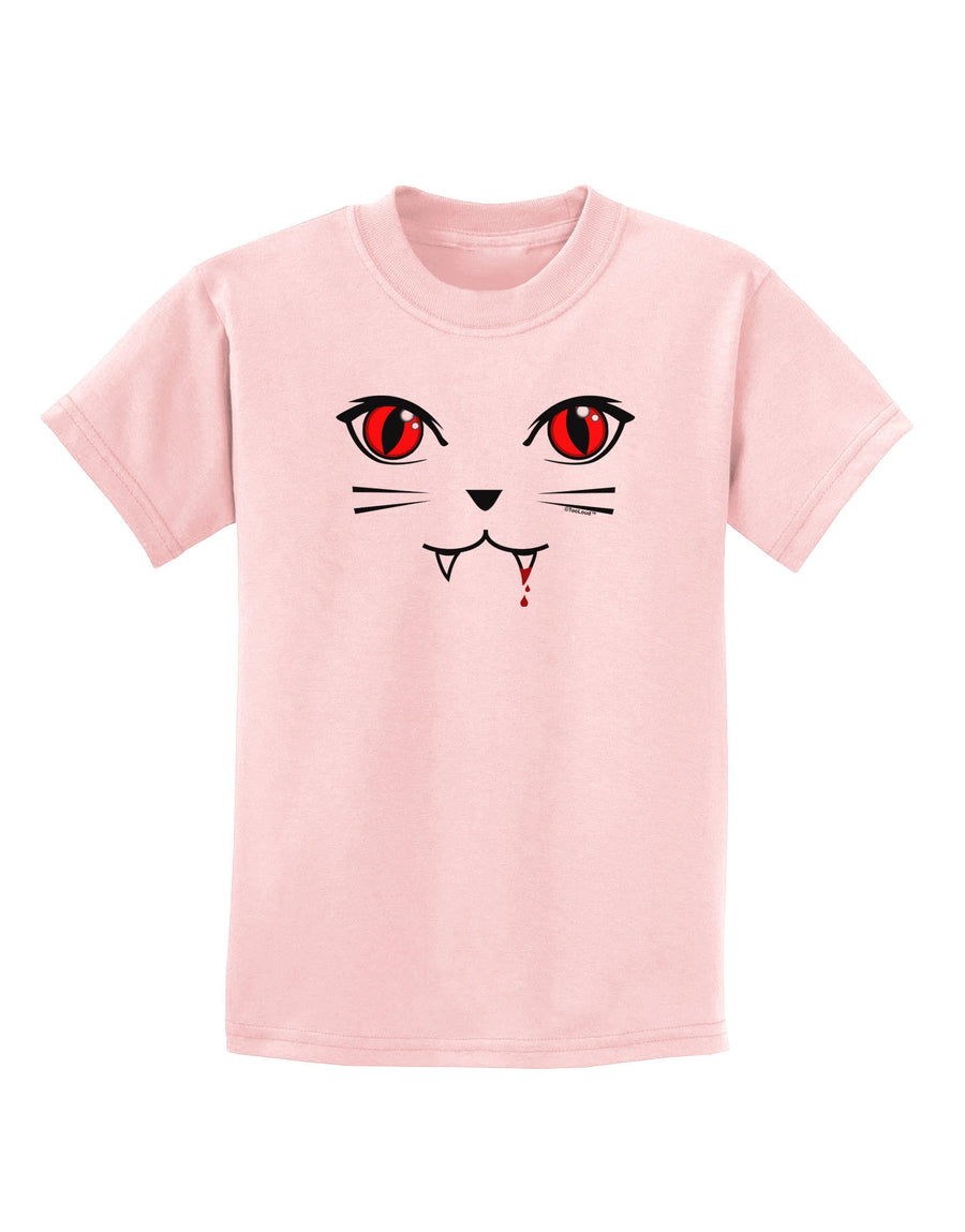 Vamp Kitty Childrens T-Shirt-Childrens T-Shirt-TooLoud-White-X-Small-Davson Sales