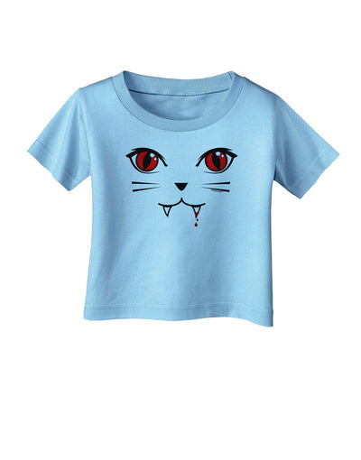 Vamp Kitty Infant T-Shirt-Infant T-Shirt-TooLoud-Aquatic-Blue-06-Months-Davson Sales