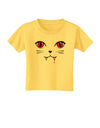 Vamp Kitty Toddler T-Shirt-Toddler T-Shirt-TooLoud-Yellow-2T-Davson Sales