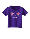 Vamp Kitty Toddler T-Shirt Dark-Toddler T-Shirt-TooLoud-Purple-2T-Davson Sales