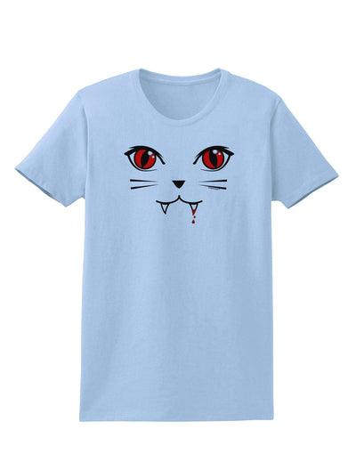 Vamp Kitty Womens T-Shirt-Womens T-Shirt-TooLoud-Light-Blue-X-Small-Davson Sales