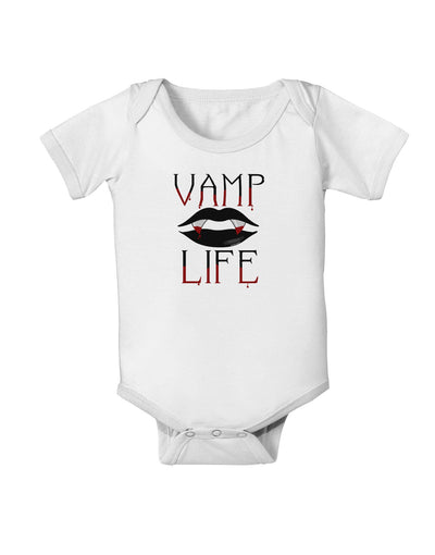 Vamp Life Baby Romper Bodysuit-Baby Romper-TooLoud-White-06-Months-Davson Sales