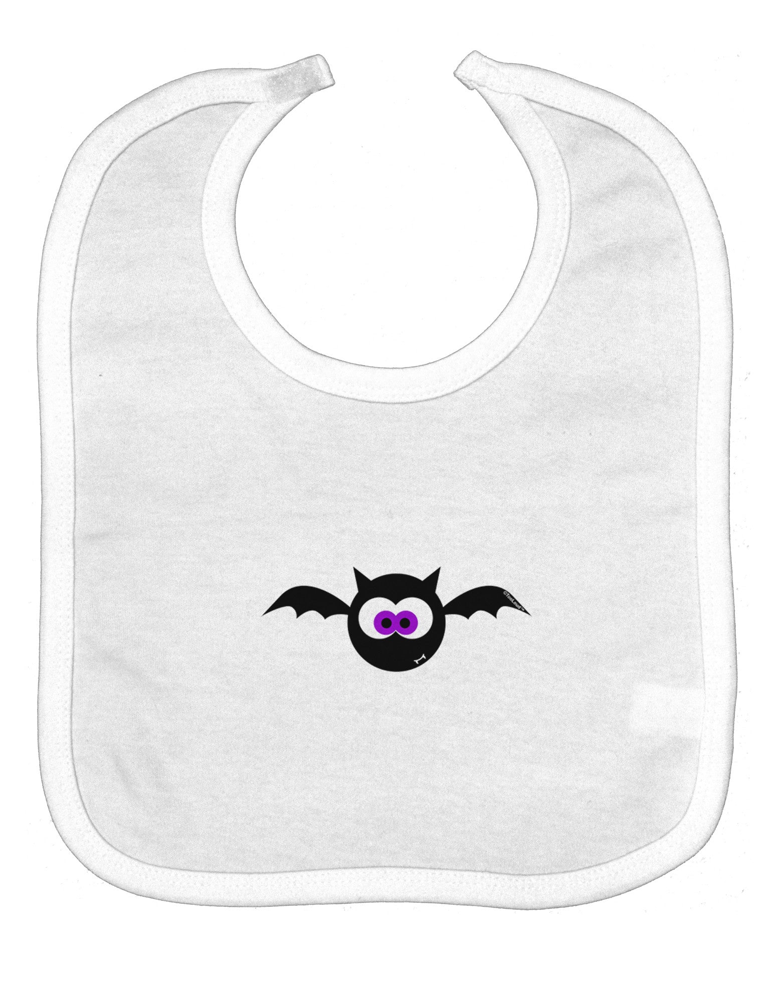 Vampire Bat Halloween Baby Bib