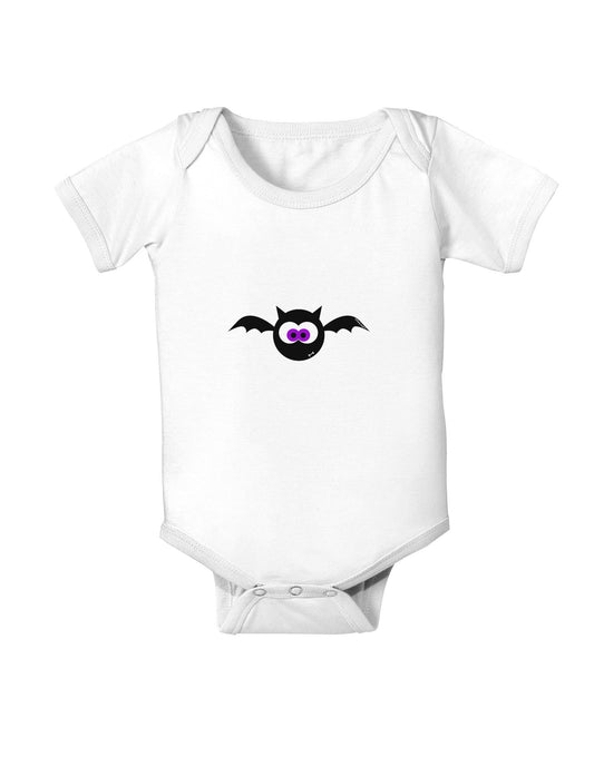 Vampire Bat Halloween Baby Romper Bodysuit-Baby Romper-TooLoud-White-06-Months-Davson Sales