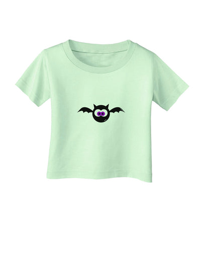 Vampire Bat Halloween Infant T-Shirt-Infant T-Shirt-TooLoud-Light-Green-06-Months-Davson Sales