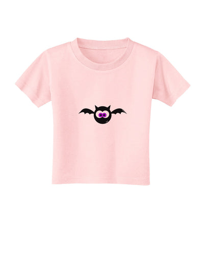 Vampire Bat Halloween Toddler T-Shirt-Toddler T-Shirt-TooLoud-Light-Pink-2T-Davson Sales