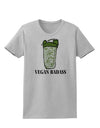 Vegan Badass Blender Bottle Womens T-Shirt-Womens T-Shirt-TooLoud-AshGray-X-Small-Davson Sales