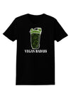 Vegan Badass Bottle Print Womens T-Shirt-Womens T-Shirt-TooLoud-Black-X-Small-Davson Sales