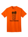 Vegan Blender Bottle Design Adult T-Shirt - A Stylish Choice for the Health-Conscious Individual-Mens T-shirts-TooLoud-Orange-Small-Davson Sales