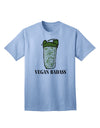 Vegan Blender Bottle Design Adult T-Shirt - A Stylish Choice for the Health-Conscious Individual-Mens T-shirts-TooLoud-Light-Blue-Small-Davson Sales