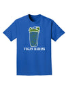 Vegan Bold Bottle Print Adult T-Shirt-Mens T-shirts-TooLoud-Royal-Blue-Small-Davson Sales