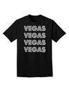 Vegas - Vegas Style Show Lights Adult Dark T-Shirt by TooLoud-Mens T-Shirt-TooLoud-Black-Small-Davson Sales