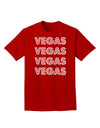 Vegas - Vegas Style Show Lights Adult Dark T-Shirt by TooLoud-Mens T-Shirt-TooLoud-Red-Small-Davson Sales