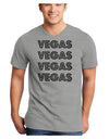 Vegas - Vegas Style Show Lights Adult V-Neck T-shirt by TooLoud-Mens V-Neck T-Shirt-TooLoud-HeatherGray-Small-Davson Sales