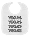 Vegas - Vegas Style Show Lights Baby Bib by TooLoud