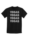 Vegas - Vegas Style Show Lights Childrens Dark T-Shirt by TooLoud-Childrens T-Shirt-TooLoud-Black-X-Small-Davson Sales