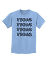 Vegas - Vegas Style Show Lights Childrens T-Shirt by TooLoud-Childrens T-Shirt-TooLoud-Light-Blue-X-Small-Davson Sales