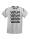 Vegas - Vegas Style Show Lights Childrens T-Shirt by TooLoud-Childrens T-Shirt-TooLoud-AshGray-X-Small-Davson Sales