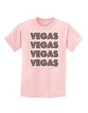 Vegas - Vegas Style Show Lights Childrens T-Shirt by TooLoud-Childrens T-Shirt-TooLoud-PalePink-X-Small-Davson Sales