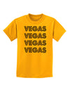 Vegas - Vegas Style Show Lights Childrens T-Shirt by TooLoud-Childrens T-Shirt-TooLoud-Gold-X-Small-Davson Sales