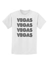 Vegas - Vegas Style Show Lights Childrens T-Shirt by TooLoud-Childrens T-Shirt-TooLoud-White-X-Small-Davson Sales