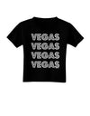 Vegas - Vegas Style Show Lights Toddler T-Shirt Dark by TooLoud-Toddler T-Shirt-TooLoud-Black-2T-Davson Sales