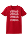 Vegas - Vegas Style Show Lights Womens Dark T-Shirt by TooLoud-Womens T-Shirt-TooLoud-Red-X-Small-Davson Sales