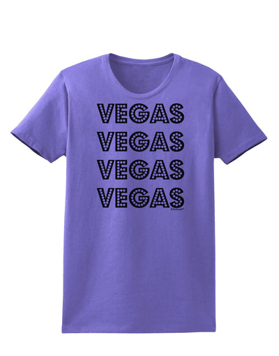 Vegas - Vegas Style Show Lights Womens T-Shirt by TooLoud-Womens T-Shirt-TooLoud-Violet-X-Small-Davson Sales