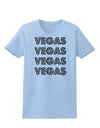 Vegas - Vegas Style Show Lights Womens T-Shirt by TooLoud-Womens T-Shirt-TooLoud-Light-Blue-X-Small-Davson Sales