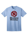 Vegetarian-Friendly Adult T-Shirt for Meatless Monday by TooLoud-Mens T-shirts-TooLoud-Light-Blue-Small-Davson Sales