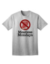 Vegetarian-Friendly Adult T-Shirt for Meatless Mondays by TooLoud-Mens T-shirts-TooLoud-AshGray-Small-Davson Sales