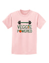 Veggie Powered Childrens T-Shirt-Childrens T-Shirt-TooLoud-PalePink-X-Small-Davson Sales