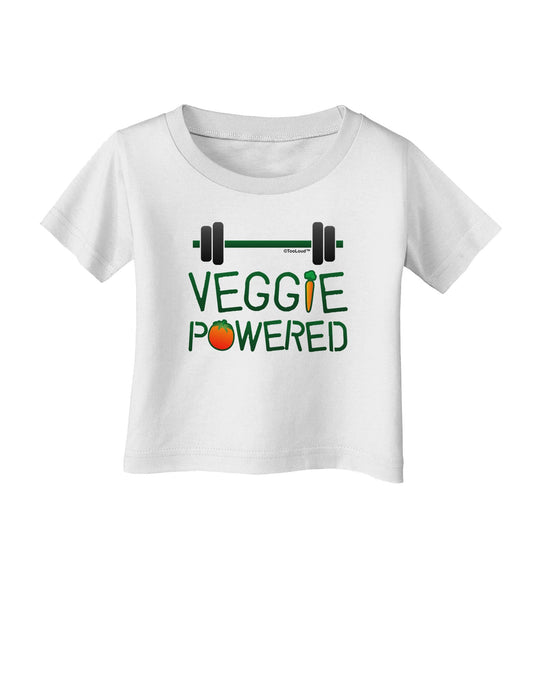 Veggie Powered Infant T-Shirt-Infant T-Shirt-TooLoud-White-06-Months-Davson Sales