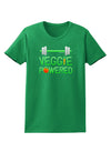 Veggie Powered Womens Dark T-Shirt-TooLoud-Kelly-Green-X-Small-Davson Sales