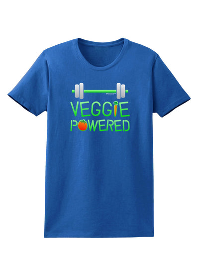 Veggie Powered Womens Dark T-Shirt-TooLoud-Royal-Blue-X-Small-Davson Sales