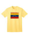 Venezuela Flag Inspired Adult T-Shirt - A Patriotic Fashion Statement-Mens T-shirts-TooLoud-Yellow-Small-Davson Sales