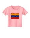 Venezuela Flag Toddler T-Shirt-Toddler T-Shirt-TooLoud-Candy-Pink-2T-Davson Sales