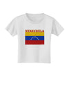 Venezuela Flag Toddler T-Shirt-Toddler T-Shirt-TooLoud-White-2T-Davson Sales