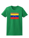 Venezuela Flag Womens Dark T-Shirt-TooLoud-Kelly-Green-X-Small-Davson Sales