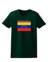 Venezuela Flag Womens Dark T-Shirt-TooLoud-Forest-Green-Small-Davson Sales