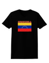 Venezuela Flag Womens Dark T-Shirt-TooLoud-Black-X-Small-Davson Sales