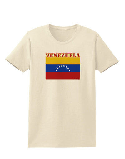 Venezuela Flag Womens T-Shirt-Womens T-Shirt-TooLoud-Natural-X-Small-Davson Sales