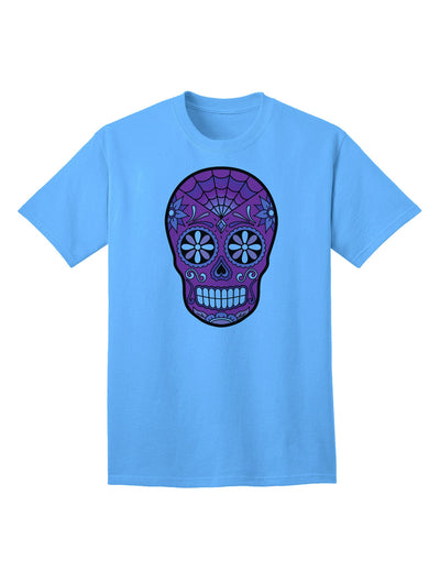 Version 4 Pink Day of the Dead Calavera - Premium Adult T-Shirt for the Discerning Shopper-Mens T-shirts-TooLoud-Aquatic-Blue-Small-Davson Sales