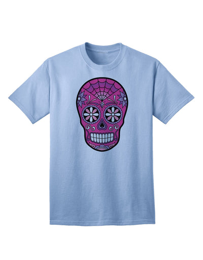 Version 4 Pink Day of the Dead Calavera - Premium Adult T-Shirt for the Discerning Shopper-Mens T-shirts-TooLoud-Light-Blue-Small-Davson Sales