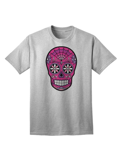 Version 4 Pink Day of the Dead Calavera - Premium Adult T-Shirt for the Discerning Shopper-Mens T-shirts-TooLoud-AshGray-Small-Davson Sales