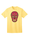 Version 4 Pink Day of the Dead Calavera - Premium Adult T-Shirt for the Discerning Shopper-Mens T-shirts-TooLoud-Yellow-Small-Davson Sales